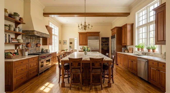 Andy Reid House Kitchen