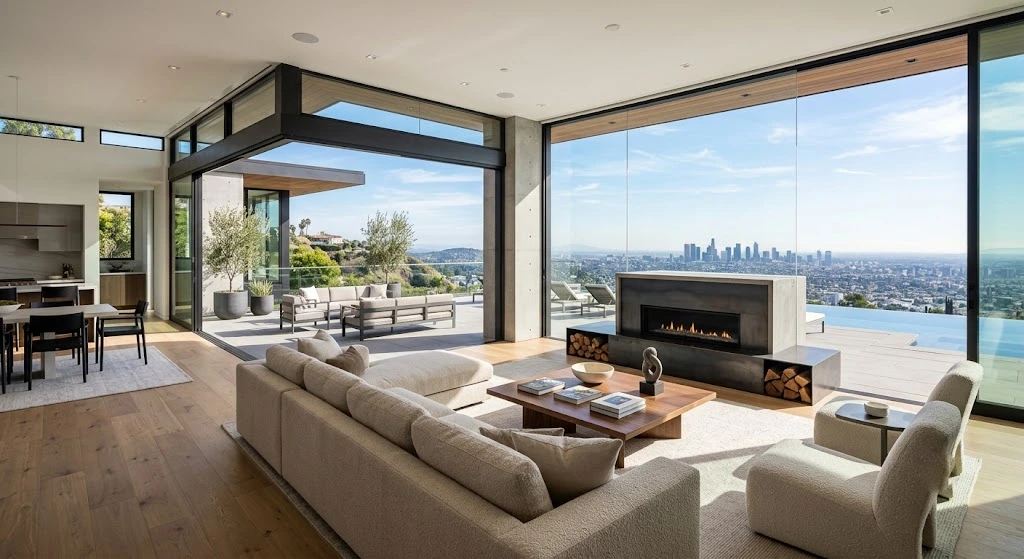 Ethan Klein House Living Room