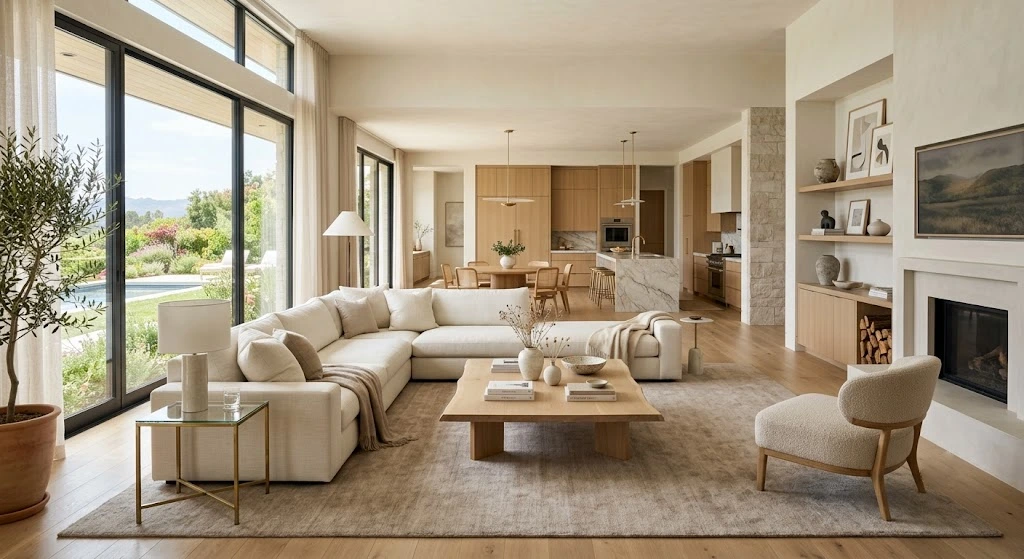 Joe Burrow House Living Room Interior