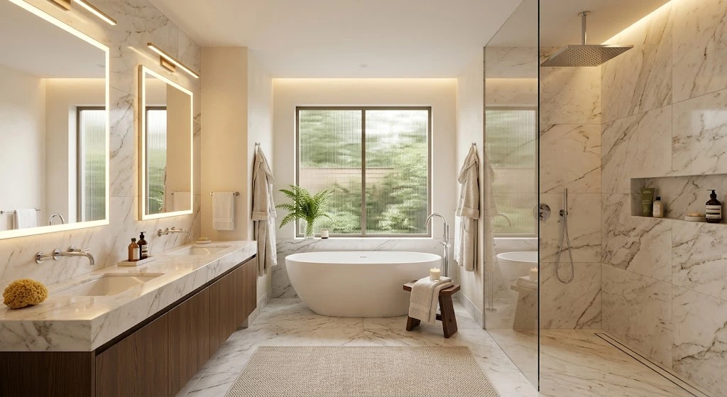 Joe Burrow House Spa Bathroom