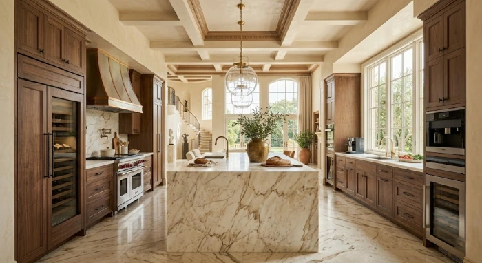 Lara Trump House Gourmet Kitchen