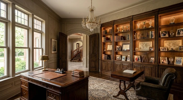 Mary Barra House Home Office