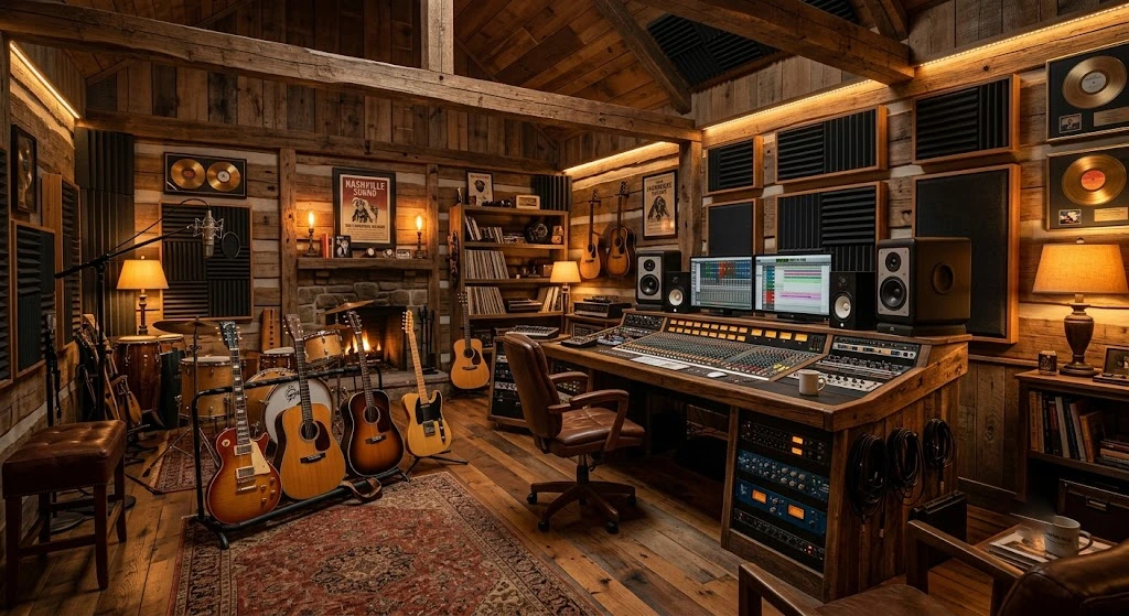 Morgan Wallen House Private Recording Studio