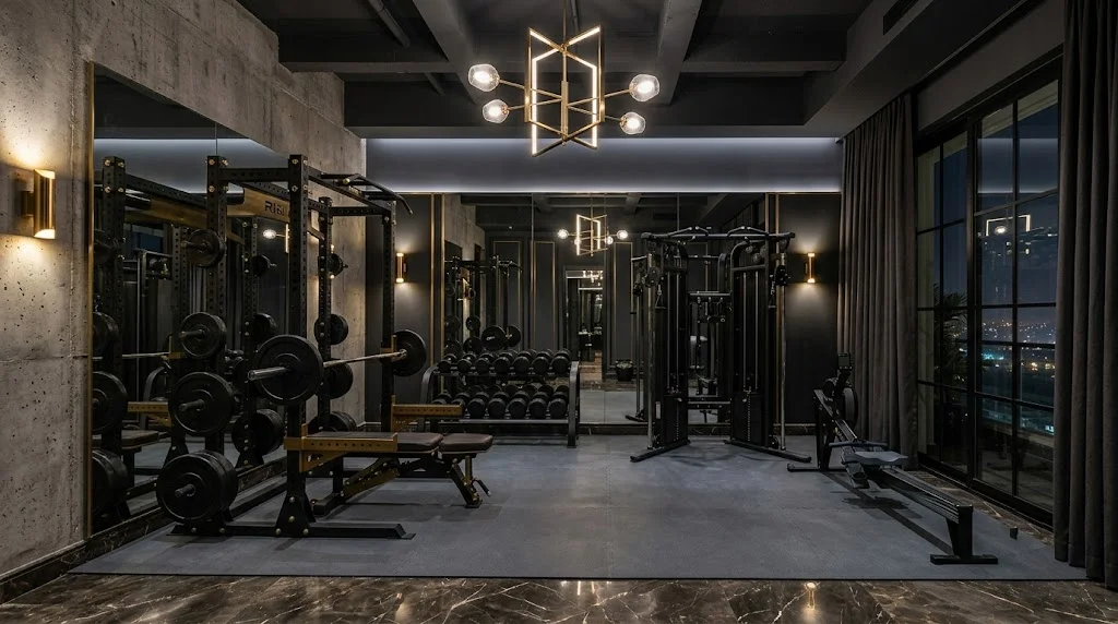 Andrew Tate House Home Gym / Training Space